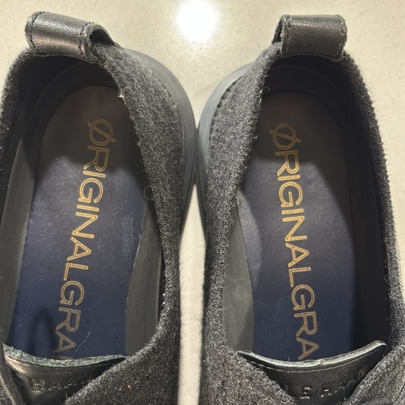 Cole Haan Charcoal Comfortable Wool Shoe size 10 - Picture 13 of 13